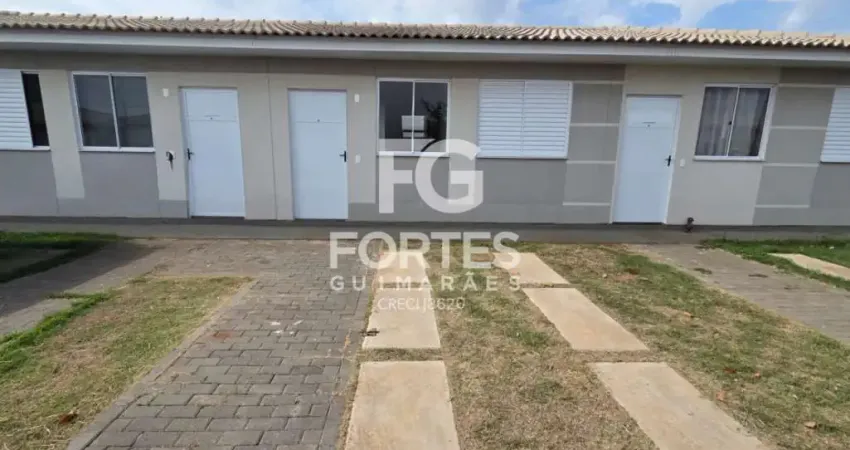 Casa térrea 46m² com 2 quartos e 1 banheiro social, no condomínio palácio de turim;