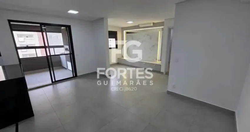 Apartamento 69m² com Planta Modificada sendo sala ampliada para 3 ambientes, quarto suíte com armário e ar condicionado, no Jardim Olhos D`água, próximo do hospital Unimed, Shoppings Ribeirão e Iguate