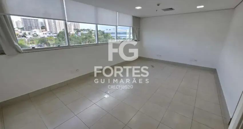 Sala Comercial 48m² com ar condicionado Central, no anexo do Ribeirão Shopping;