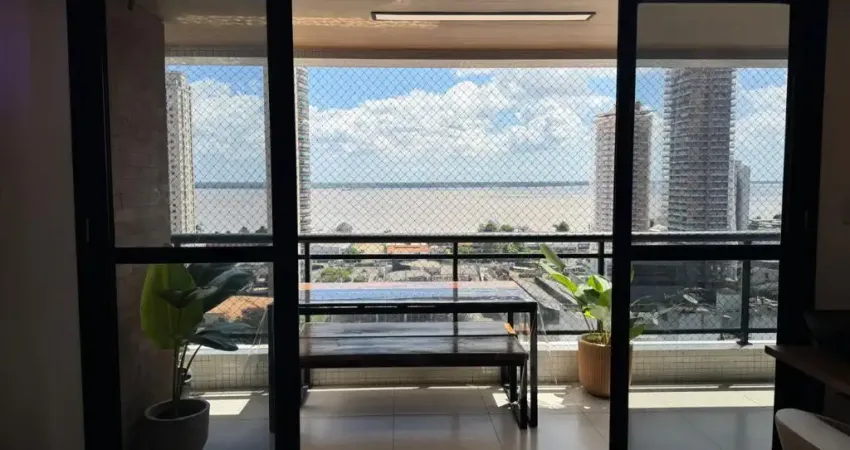 Vendo lindo  apartamento mobiliado no quadra residence 2 quartos sendo uma suíte 96m² de frente pra baía.