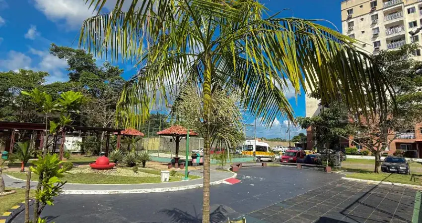 Alugo apartamento mobiliado no residencial eco parque na br, 2 quartos sendo 1 suíte, área de lazer super completa