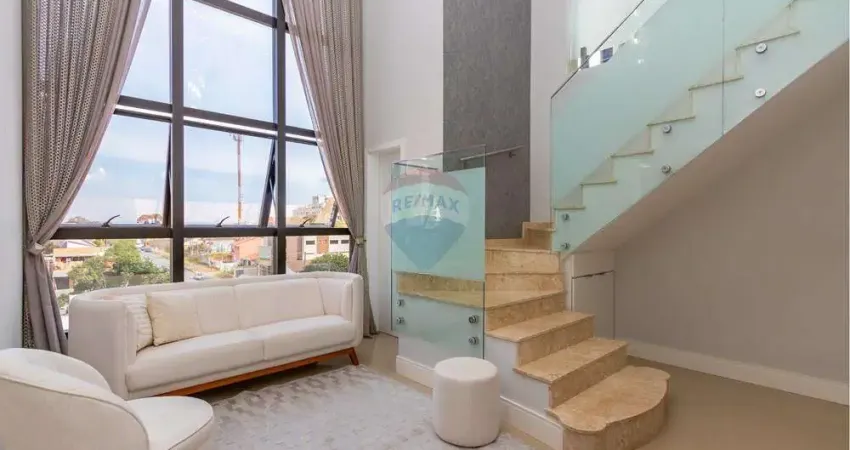 Apartamento cobertura duplex, 3 quartos, espaço gourmet, centro, são josé dos pinhais r$ 950.000,00