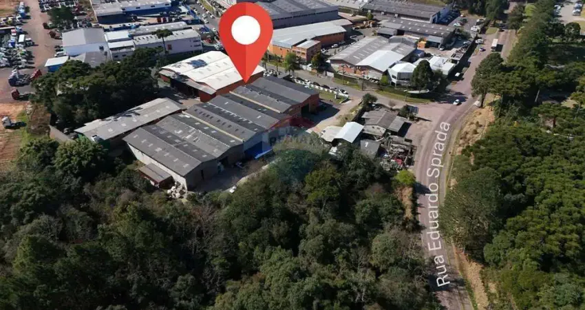 Terreno com barracões 8.111m² - cidade industrial de curitiba