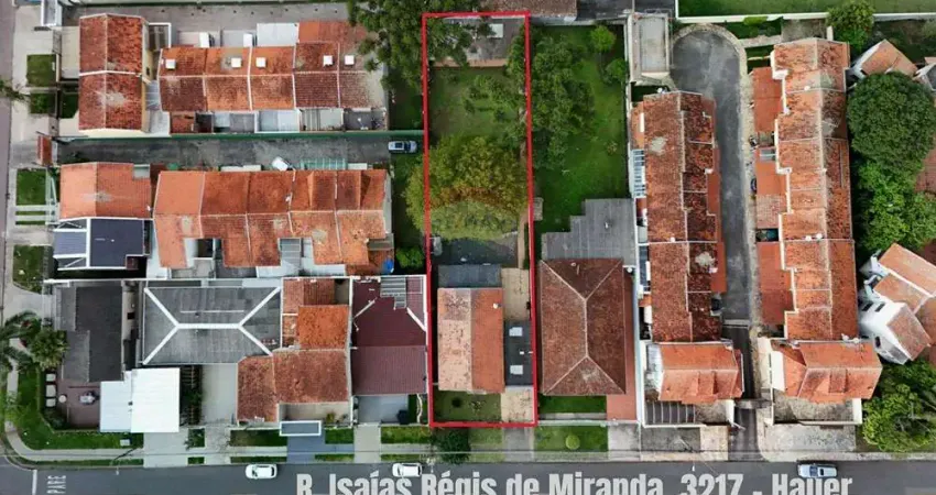 Terreno à venda na Rua Isaías Régis de Miranda, 3217, Hauer, Curitiba