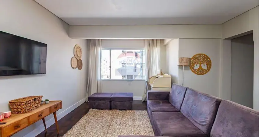 Apartamento mobiliado 103m² 2 quartos 1 suíte - Centro - Curitiba