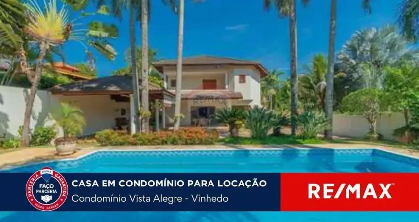 Casa em condomínio fechado com 6 quartos para alugar na Alameda Japurá, 189, Condomínio Vista Alegre, Vinhedo