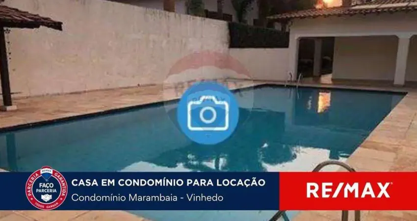 Casa para locação,430m², Condomínio Marambaia, Vinhedo,SP com 3 quartos, 6 banheiros