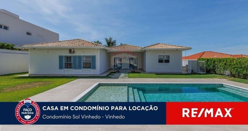 Casa em condomínio fechado com 4 quartos para alugar na Rua Belvedere, 275, Condomínio Estância Marambaia, Vinhedo