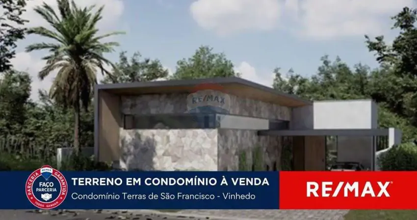 Terreno à venda no condomínio são francisco – vinhedo/sp – 680 m² com vista pra mata