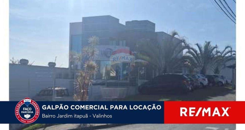Prédio comercial para locação, 396,5m²,Jardim Itapuã, Valinhos-SP. Perfeito para sua empresa.