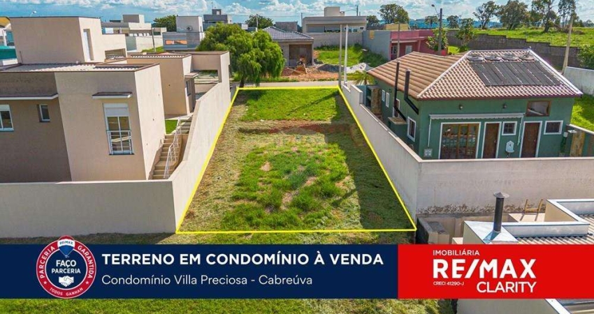 Terreno a venda em Cabreúva no condomínio Vila Preciosa.