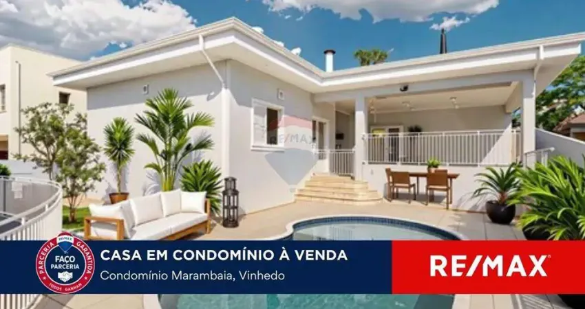 Vende-se casa térrea no Condomínio Marambaia. Uma casa completa: 3 dormitórios, mais um Loft e uma Edícula.