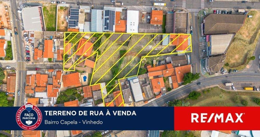 Terreno comercial à venda na Rua Mari Curi, 14, Capela, Vinhedo
