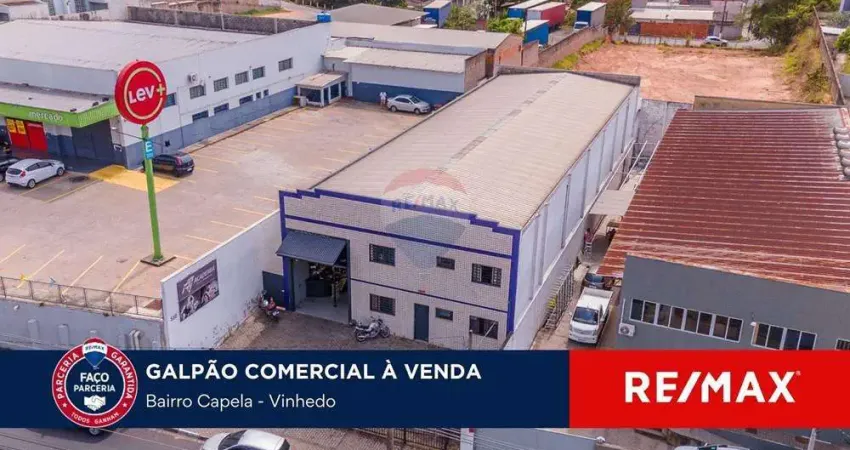 Barracão / Galpão / Depósito à venda na Rua Nicolau Von Zuben, 580, Capela, Vinhedo