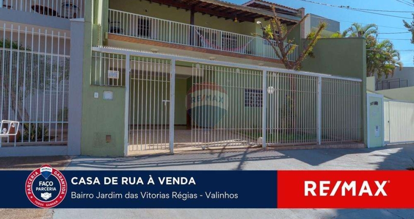 Casa com 3 dormitórios à venda, 255 m² por R$ 775.000 - Jardim das Vitórias Régias - Valinhos/SP