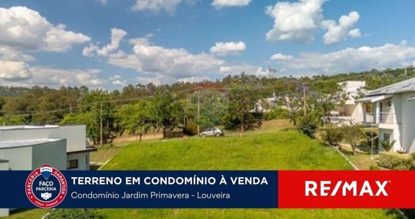 Terreno à venda em Louveira no condomínio Jardim Primavera
