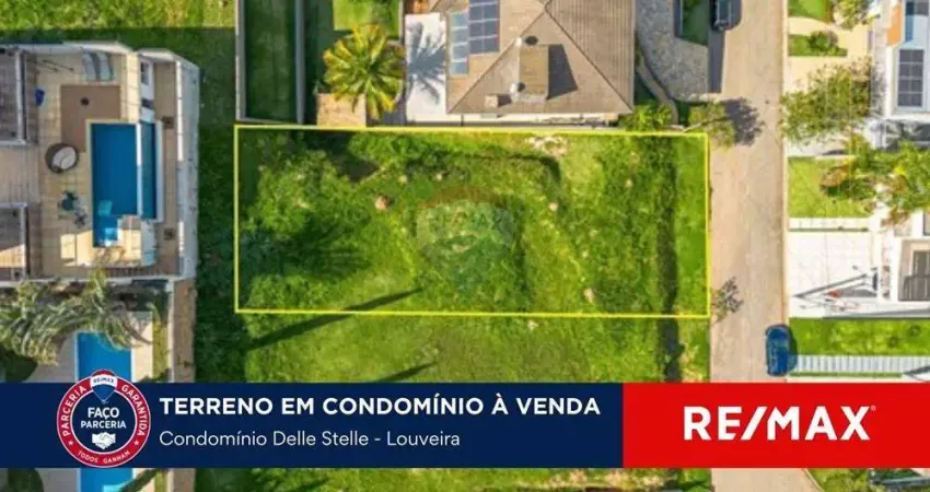 Terreno residencial 525 m2 para venda em Louveira – SP no Condomínio Delle Stelle