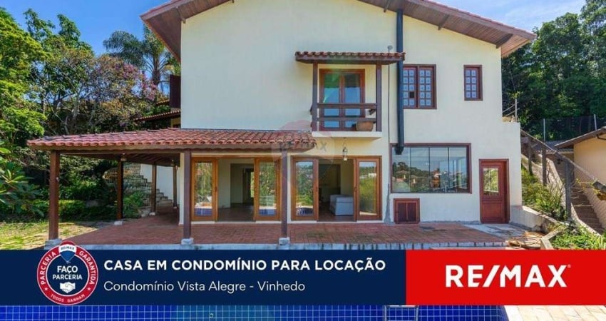 Casa em condomínio fechado com 4 quartos para alugar na Alameda Jacaré, 328, Condomínio Vista Alegre, Vinhedo