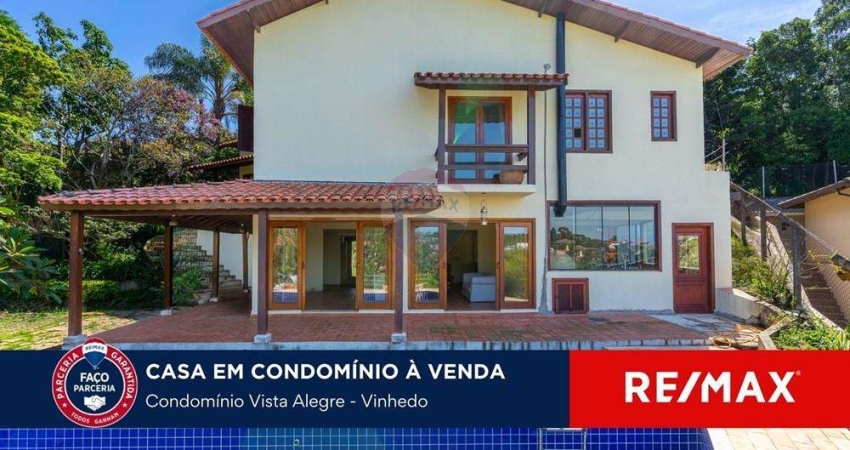 Casa em condomínio fechado com 4 quartos à venda na Alameda Jacaré, 328, Condomínio Vista Alegre, Vinhedo