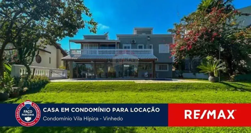 Casa Mobiliada para Locação - 4 suites - Vila Hipica I