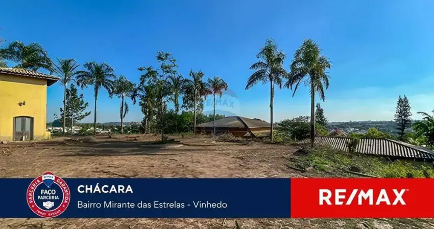 Oportunidade - chácara / área 5.000m²  para venda - mirante das estrelas - vinhedo sp