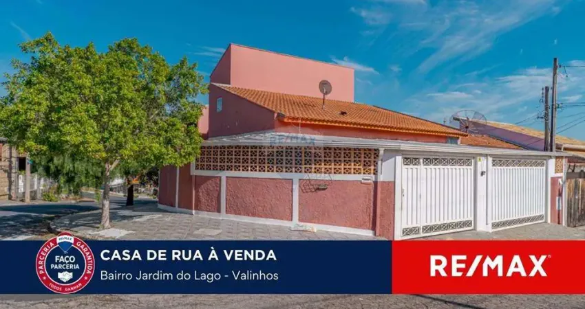 Casa Térrea com 4 quartos sendo 3 suítes em Valinhos SP a venda, R$ 629.999,00 Jardim do Lago em Valinhos