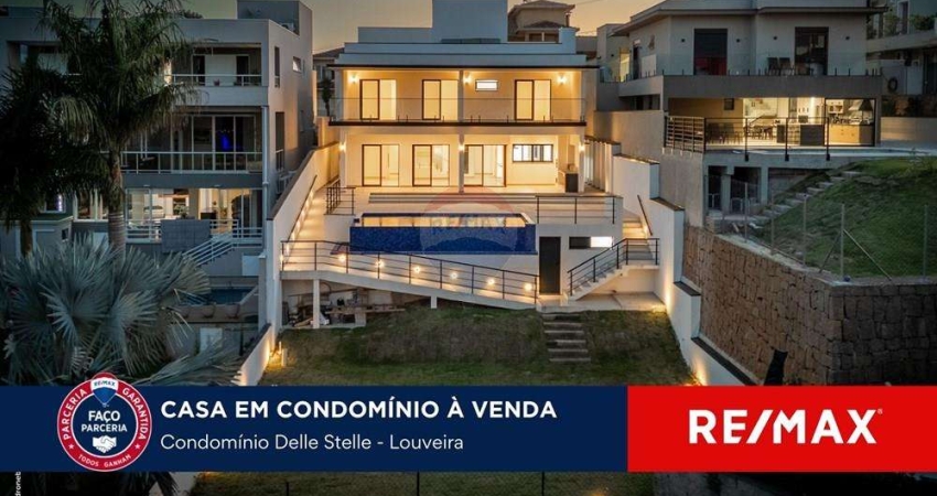 Casa a venda no Cond. Residencial Delle Stelle, 3 suítes e elevador, Louveira/SP