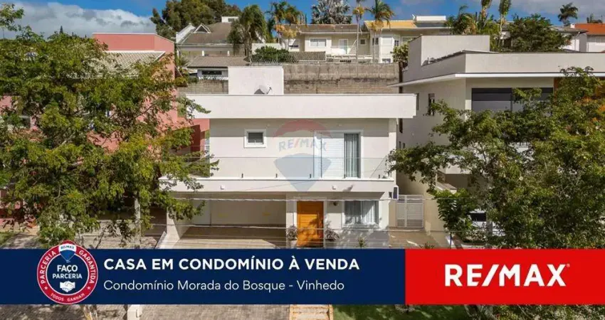 Casa à venda com 4 suítes no Condomínio Morada do Bosque – Vinhedo/SP