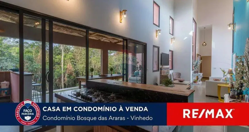 Casa em condomínio fechado com 3 quartos à venda na Rua Araraleari, 125, Bosque, Vinhedo