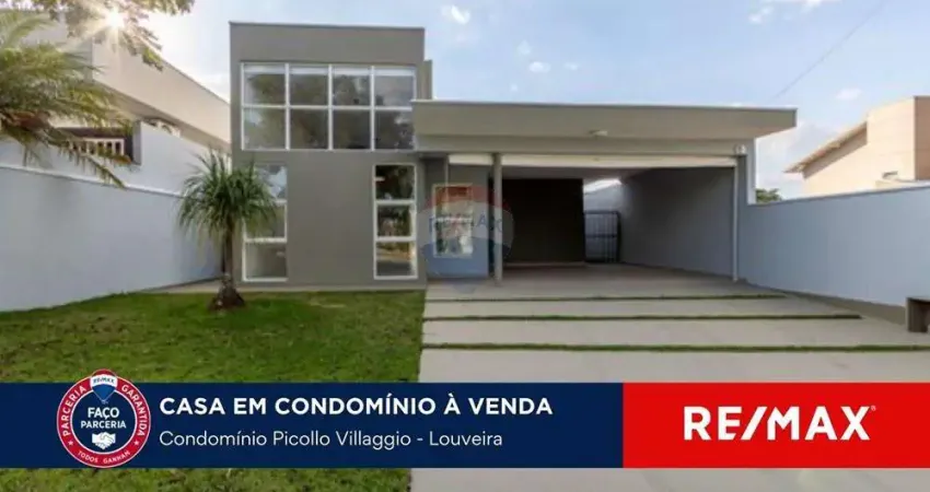 Casa em condomínio fechado com 3 quartos à venda na Estrada Alfredo Strabello, 999, Vilagge Capricio, Louveira