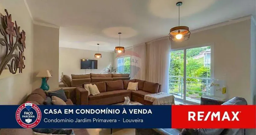 CASA EM CONDOMÍNIO FECHADO PARA LOCAÇÃO EM LOUVEIRA