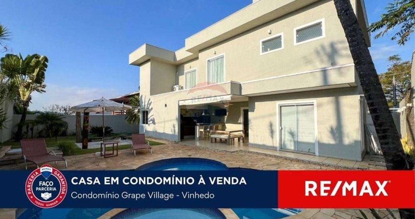 Casa em condomínio fechado com 3 quartos à venda na Alameda Rubi, 61, Condomínio Grape Village, Vinhedo