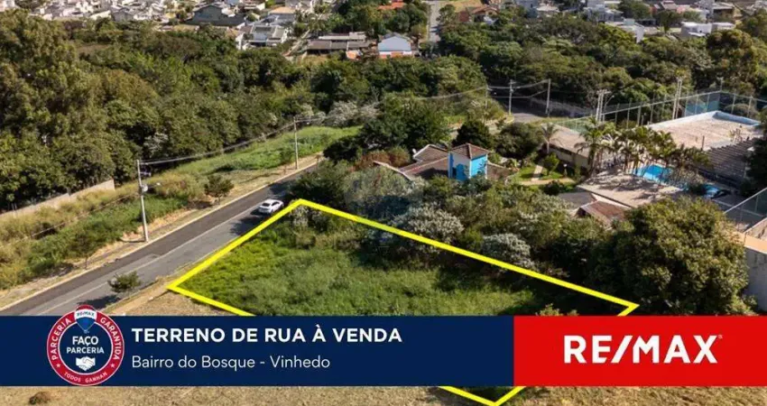 Terreno a venda com 620 m² no bairro do Bosque em Vinhedo-SP