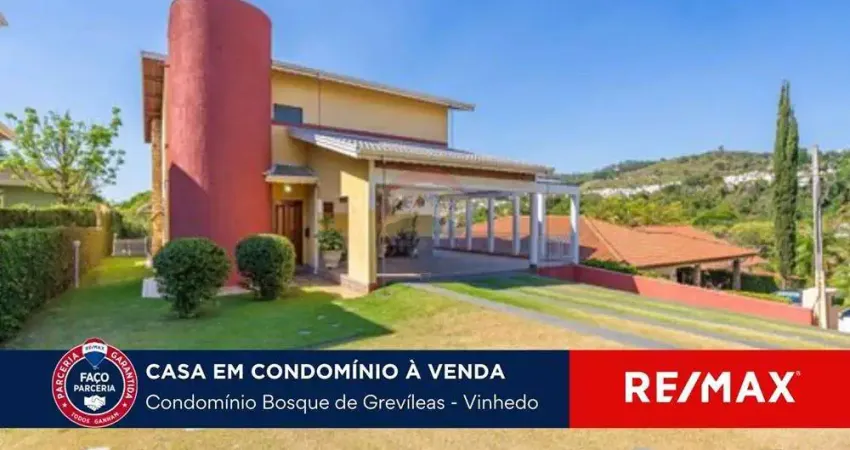 Casa com 4 dormitórios a venda no Condomínio Bosque de Grevíleas - Vinhedo/SP