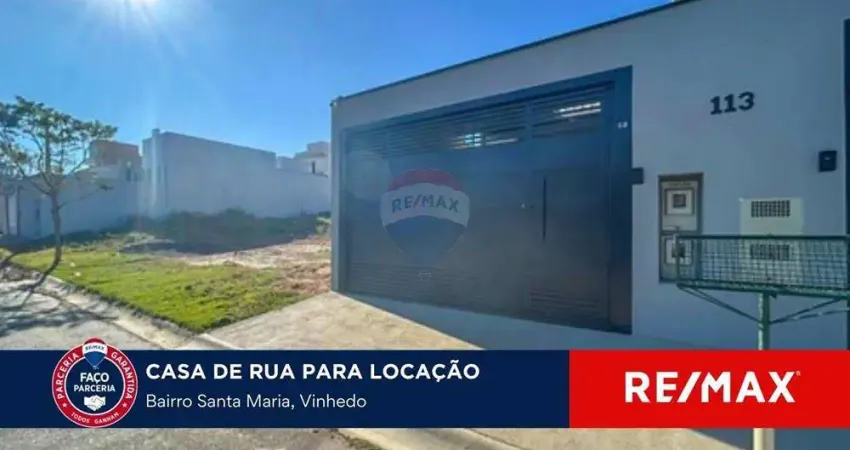 Casa para locação no bairro Santa Maria  em Vinhedo/SP