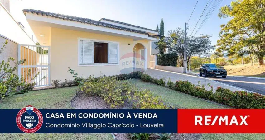 Casa em condomínio fechado com 4 quartos à venda na Rua Napoli, 44, Vilagge Capricio, Louveira