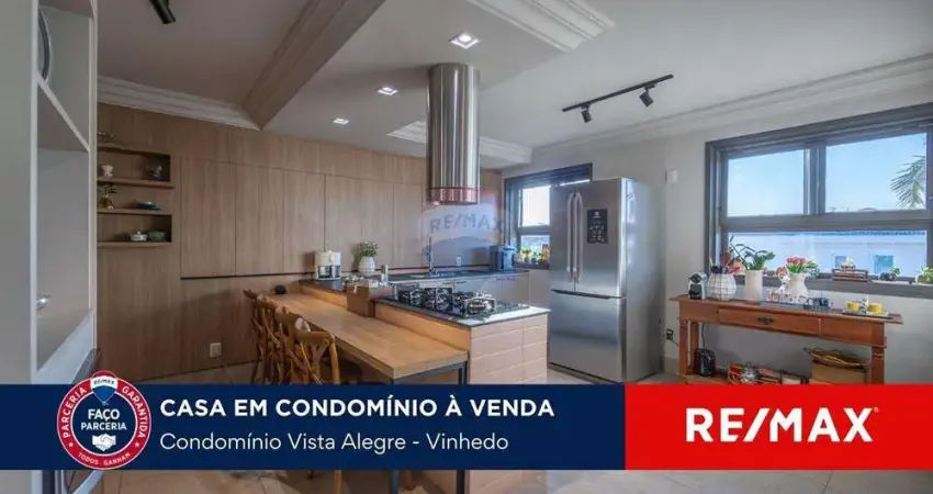 Casa de condomínio com área funcional térrea e 6 suítes para venda - condomínio vista alegre - vinhedo - sp