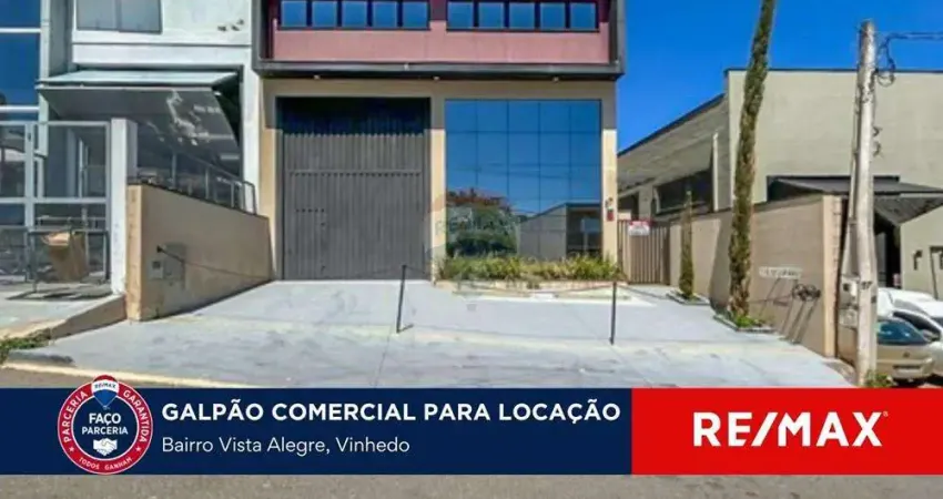 Barracão / Galpão / Depósito para alugar na Rua José Gallo, 57, Vista Alegre, Vinhedo
