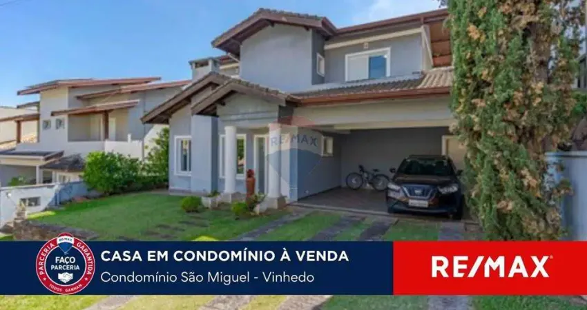 Casa com 3 suítes a venda no condomínio são miguel - vinhedo/sp