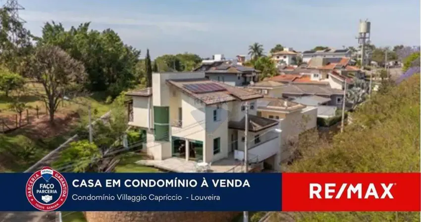 Casa em condomínio fechado com 6 quartos à venda na Rua Napoli, 44, Vilagge Capricio, Louveira