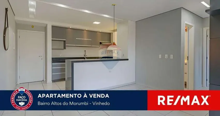 Vende-se apartamento com 2 dormitórios, 1 suíte, closet e varanda - residencial vila garibaldi - vinhedo