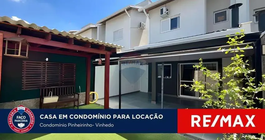 Casa mobiliada para locação em condomínio – 117m2- vinhedo/sp