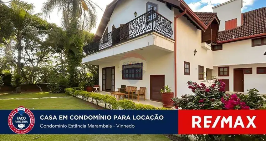 Casa em condomínio fechado com 4 quartos para alugar na Rua Pompéia, 1, Marambaia, Vinhedo