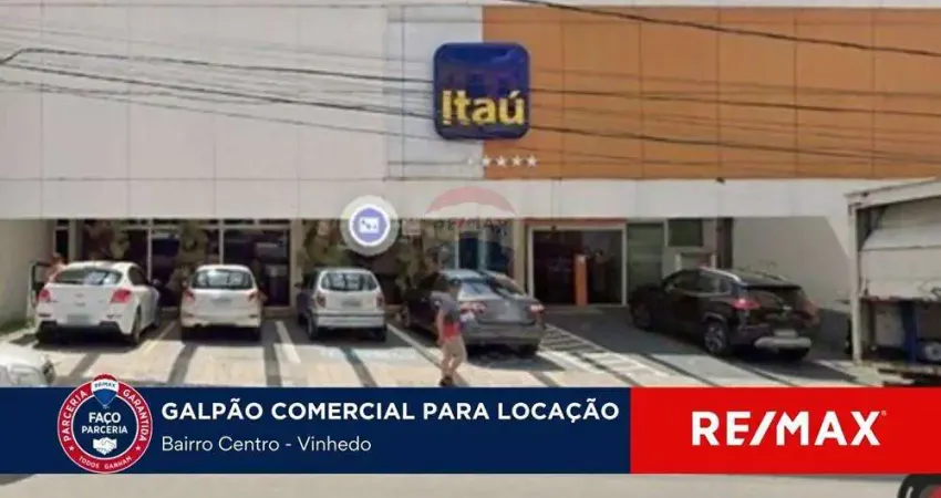 Ponto comercial para alugar na Avenida Dois de Abril, 196, Centro, Vinhedo