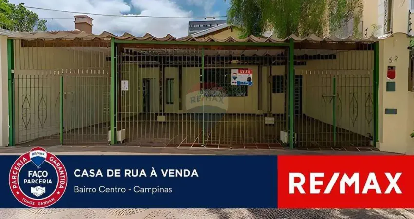 Casa a venda em campinas, localização excelente, próximo ao bosque dos jequitibás-residencial ou comercial.