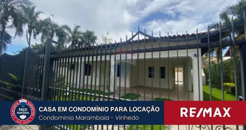 Casa térrea para alugar no Condomínio Marambaia - Vinhedo - SP