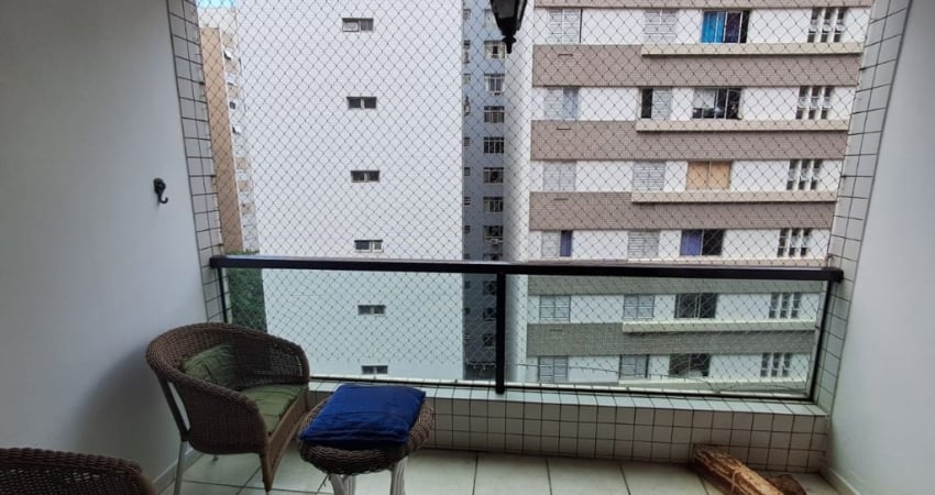 Apartamento para Alugar Pé na Areia com Vista para o Mar, 117m² 02 Dorm. Itararé - São Vicente - SP