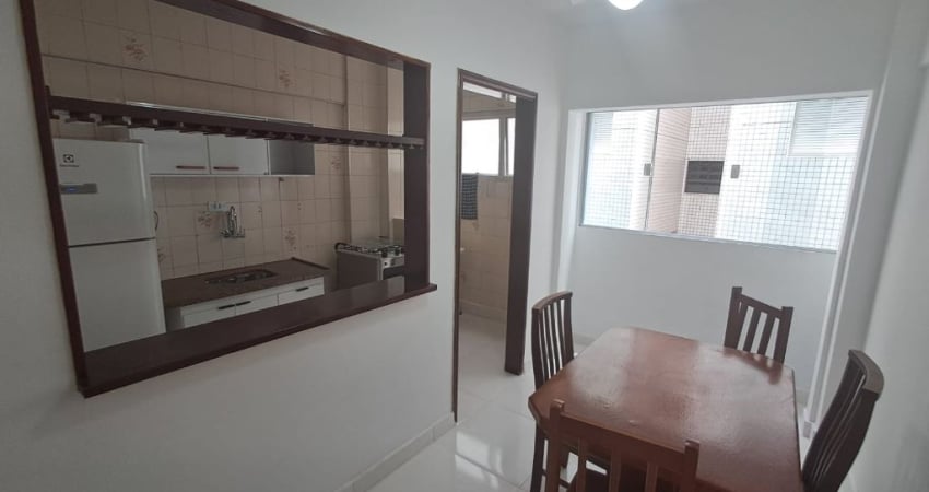 Apartamento Duplex para Alugar em Frente Praia 60m² 01 dorm. Gonzaguinha, São Vicente-SP