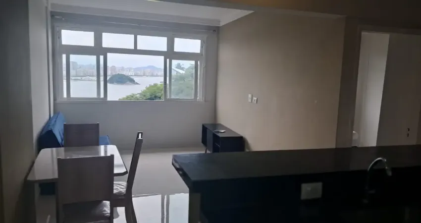 Apartamento Reformado e Mobiliado para Alugar, 55m² 01 Dorm. Ilha Porchat, São Vicente - SP