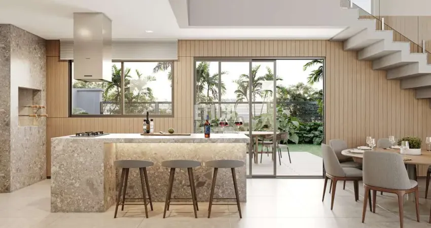 Casa em condomínio fechado com 3 quartos à venda na Rua Amadeu Assad Yassim, 243, Bacacheri, Curitiba